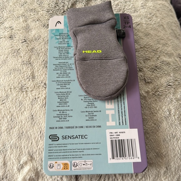 Head toddler Mittens - Picture 2 of 3